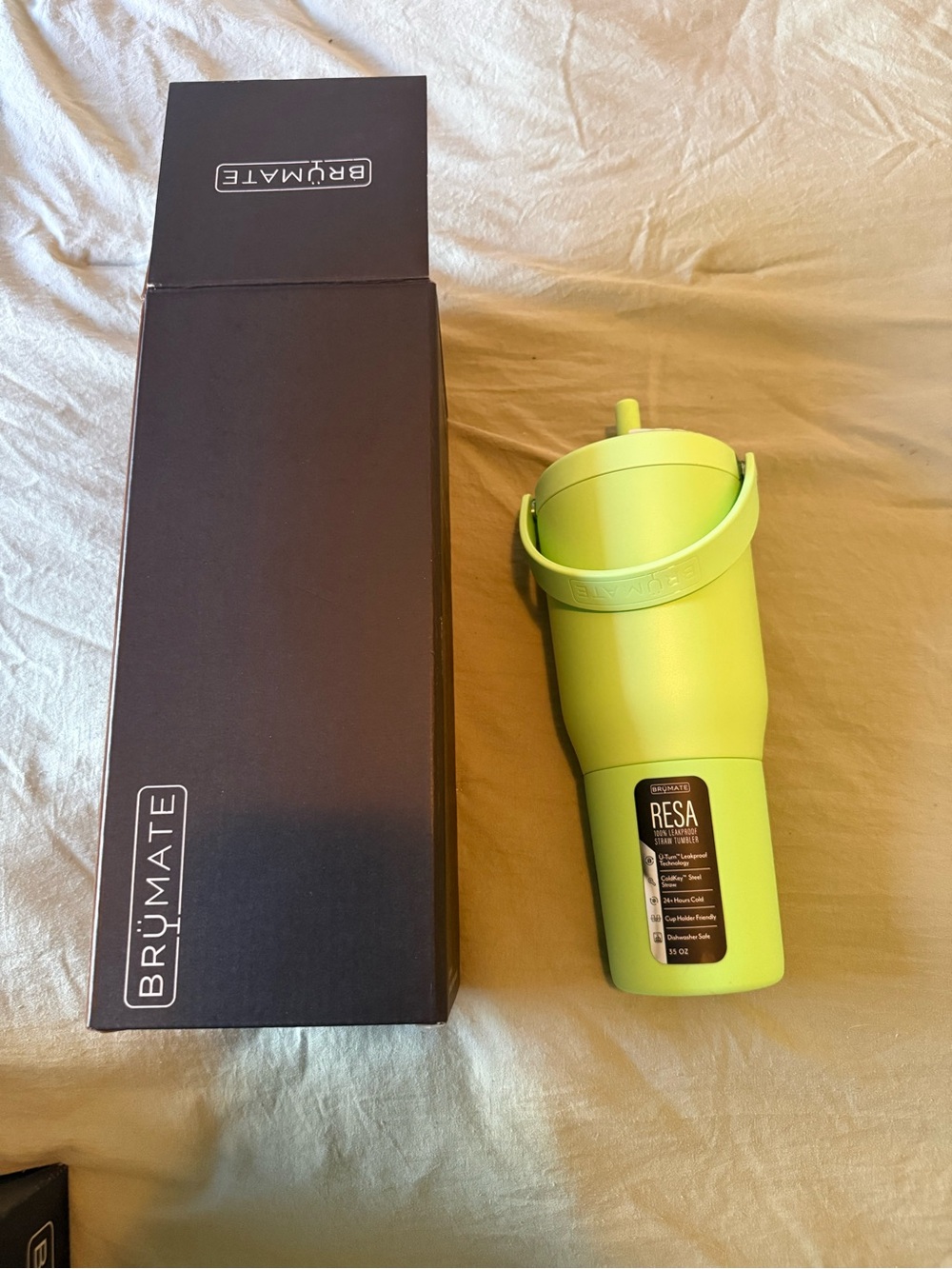 BrüMate Resa Insulated Drink Cup — Lime Green
